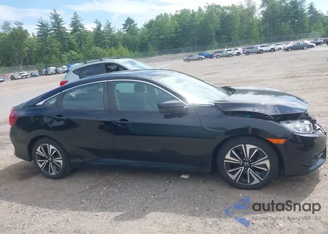 2017 Honda Civic Ex-T from USA, damaged, VIN 2HGFC1F31HH646214